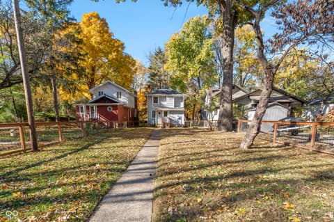 Yard at 7505 Terrace Beach, Indianapolis, IN