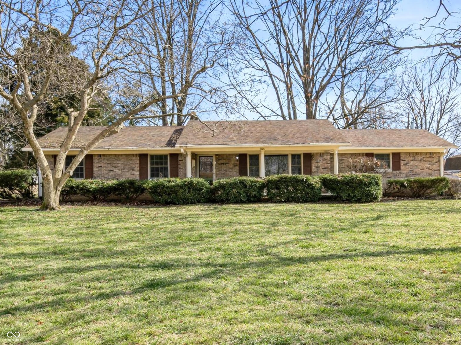 Front exterior at 7027 Forest Park Drive, Indianapolis, IN