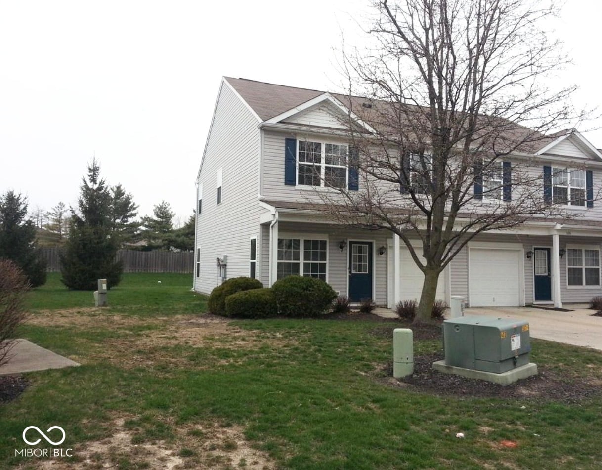 Front exterior at 5114 Tuscany Lane, Indianapolis, IN
