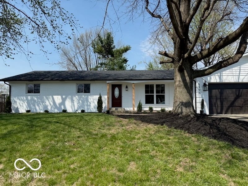 Front exterior at 5506 Hollister Drive, Speedway, IN
