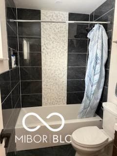 Primary bathroom at 5506 Hollister Drive, Speedway, IN