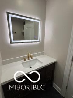 Bathroom at 5506 Hollister Drive, Speedway, IN