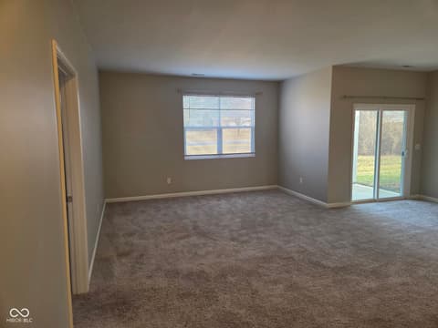 Living room at 1624 Capra Court, Beech Grove, IN