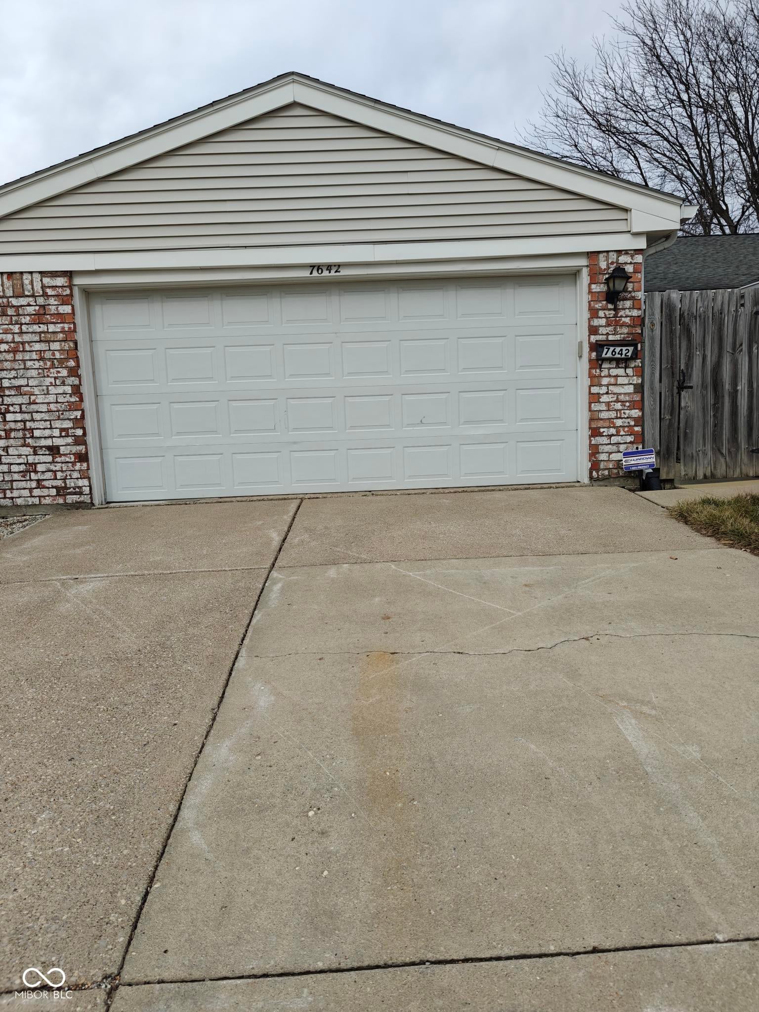 Garage at 7642 Lancer Lane, Lawrence, IN