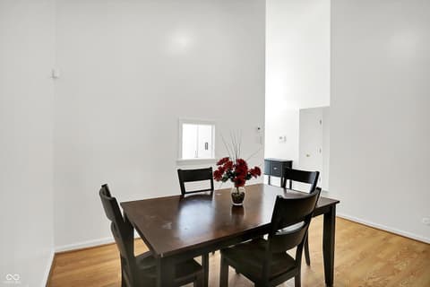 Dining room at 7642 Lancer Lane, Lawrence, IN