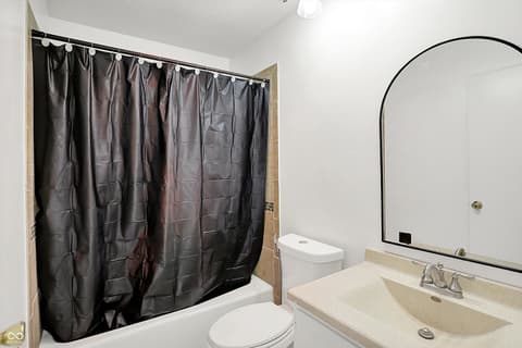 Bathroom at 7642 Lancer Lane, Lawrence, IN
