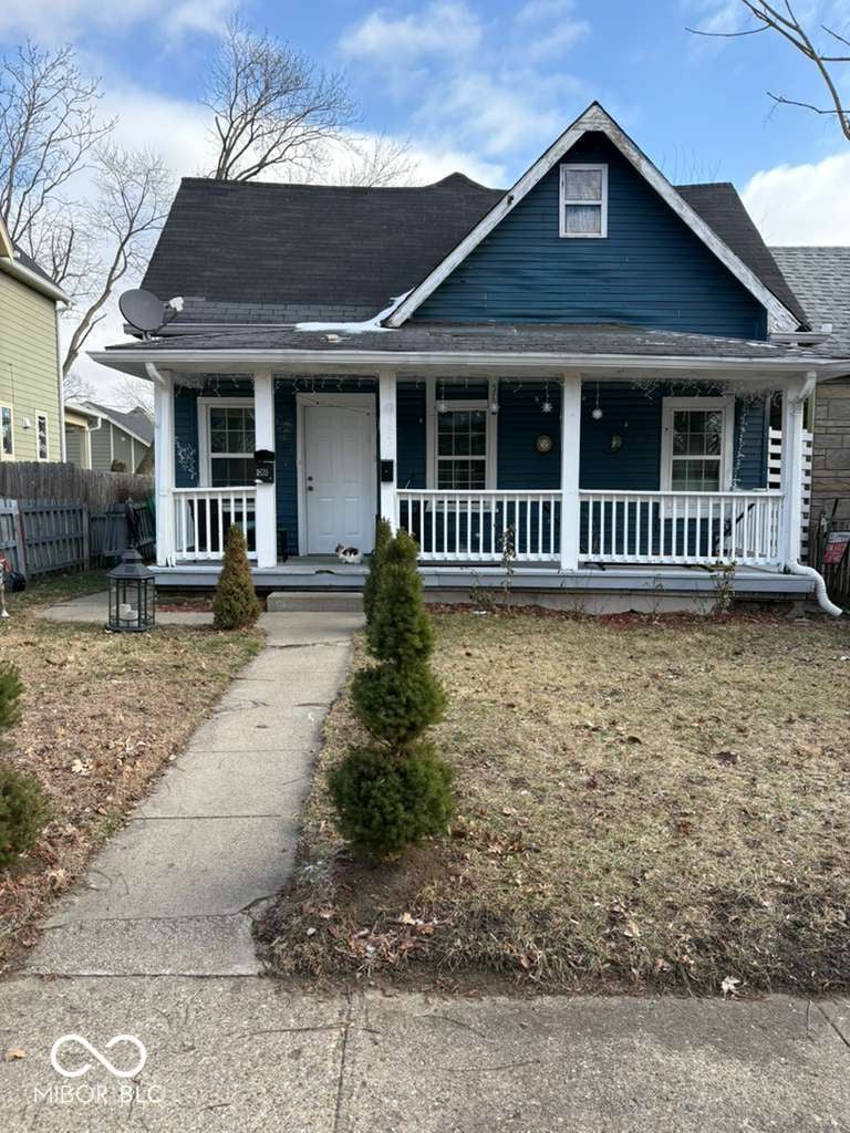 Front exterior at 1839 Singleton Street, Indianapolis, IN
