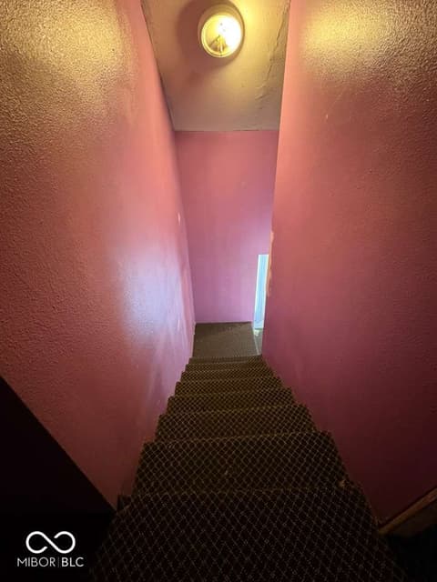 Stairs — 1839 Singleton Street, Indianapolis, IN