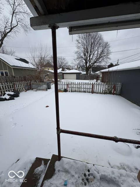 Yard at 1839 Singleton Street, Indianapolis, IN