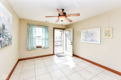 Bonus room at 4739 W Harrisburg Court, New Palestine, IN