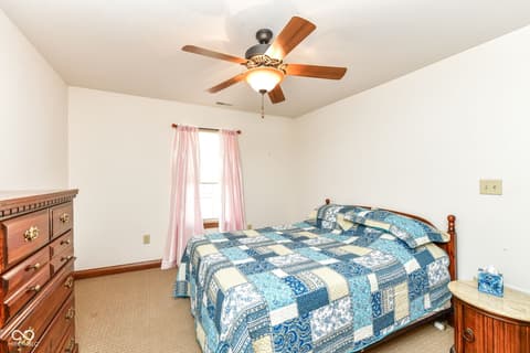 Bedroom at 4739 W Harrisburg Court, New Palestine, IN