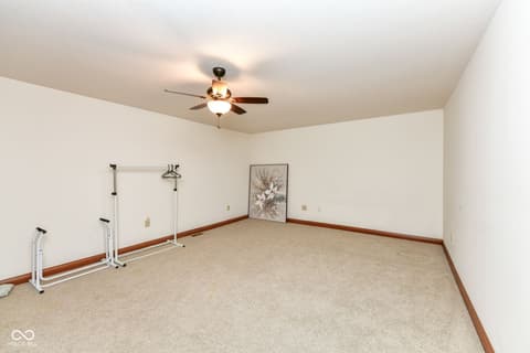 Bonus room at 4739 W Harrisburg Court, New Palestine, IN