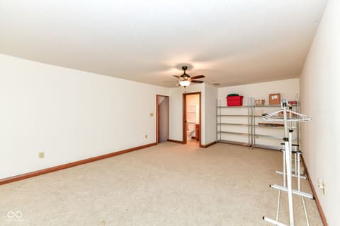 Bonus room at 4739 W Harrisburg Court, New Palestine, IN
