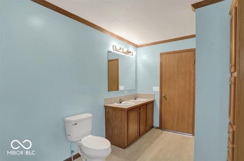 Bathroom at 5495 E Greensburg Road, Franklin, IN