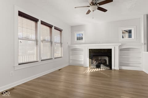Living room at 2839 N Talbott Street, Indianapolis, IN