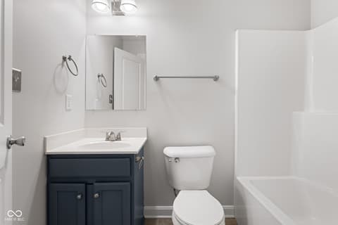 Bathroom at 2839 N Talbott Street, Indianapolis, IN