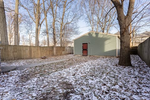 Garage at 2839 N Talbott Street, Indianapolis, IN
