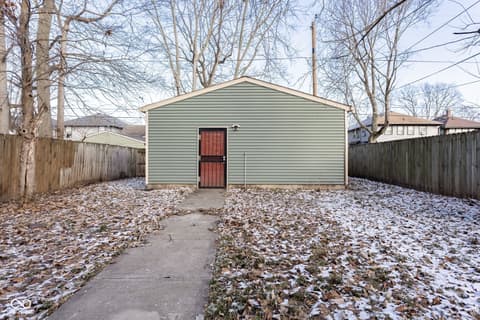 Out Buildings — 2839 N Talbott Street, Indianapolis, IN