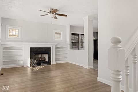 Living room at 2839 N Talbott Street, Indianapolis, IN