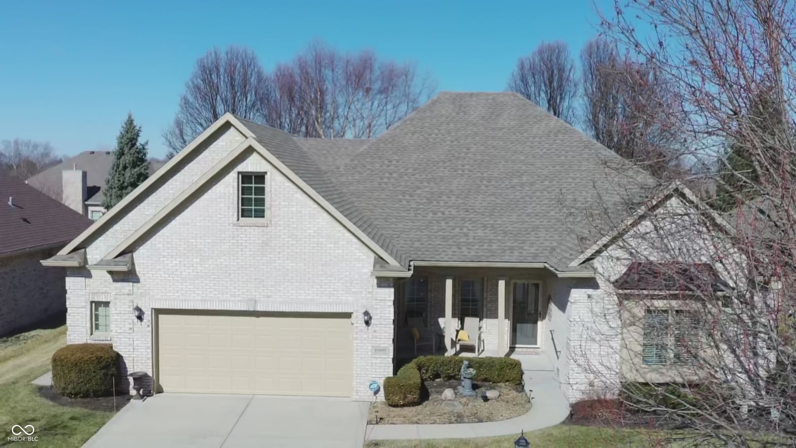 Front exterior at 10160 Basalt Court, Noblesville, IN