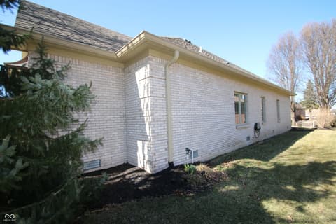 Side exterior at 10160 Basalt Court, Noblesville, IN