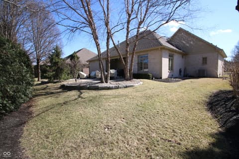Backyard at 10160 Basalt Court, Noblesville, IN