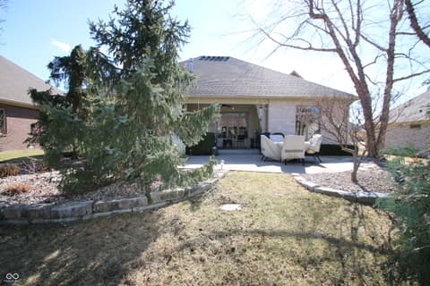 Backyard at 10160 Basalt Court, Noblesville, IN