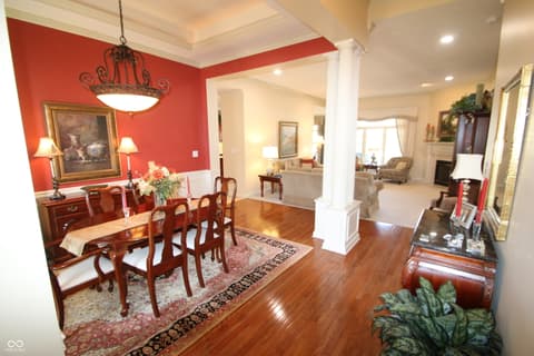 Dining room at 10160 Basalt Court, Noblesville, IN