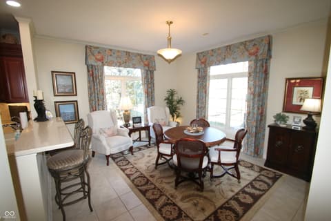 Dining room at 10160 Basalt Court, Noblesville, IN