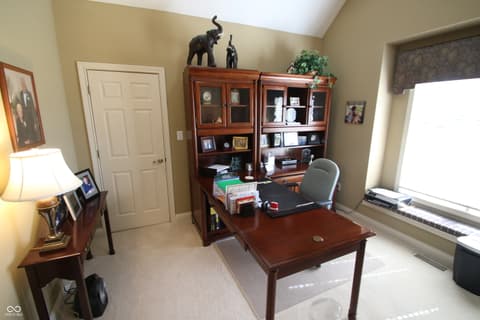 Home office at 10160 Basalt Court, Noblesville, IN