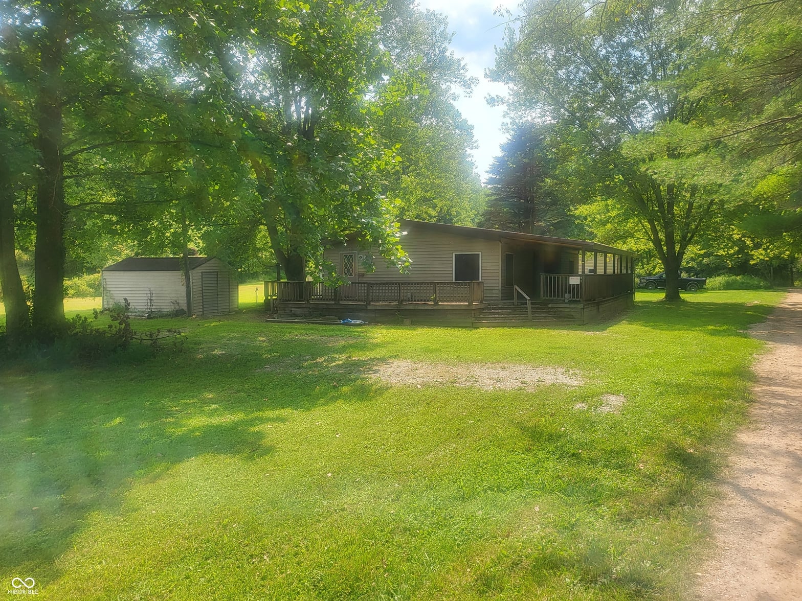 Front exterior at 1348 State Road 135 S, Nashville, IN