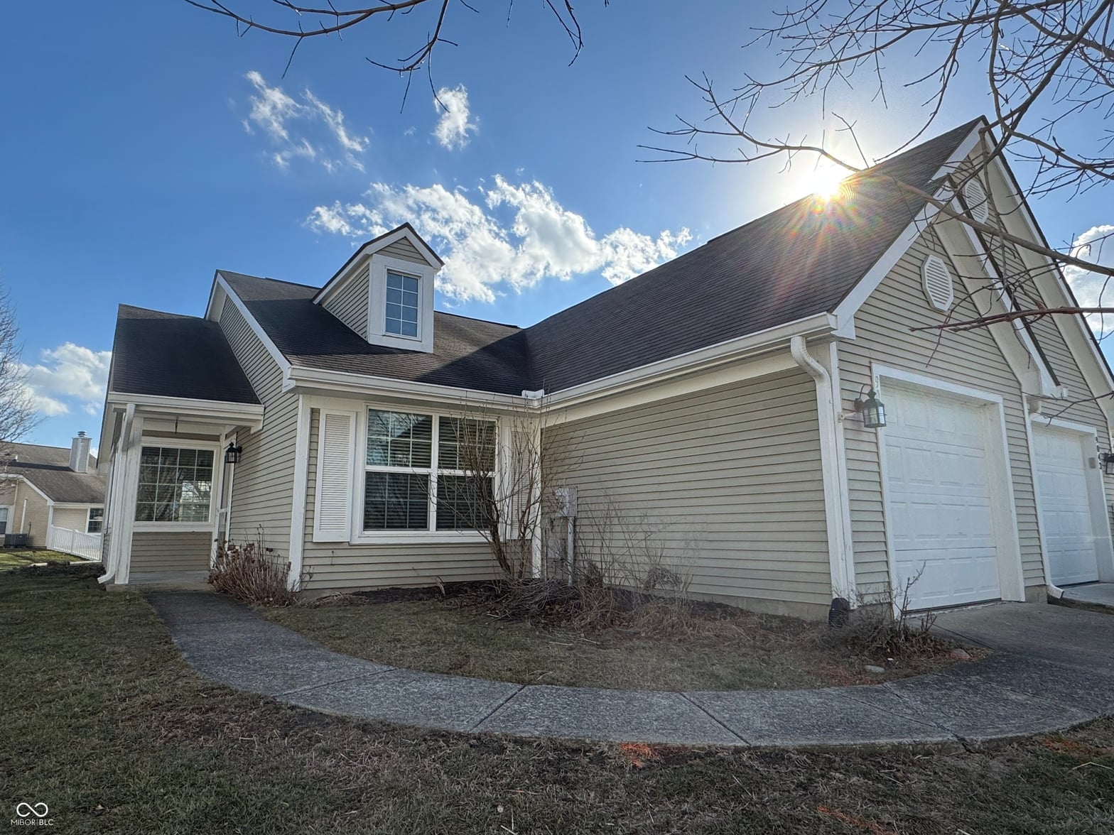 Side exterior at 9049 Lisering Circle, Indianapolis, IN