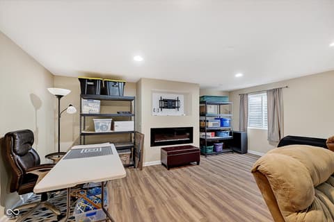 Basement at 4173 Ginkgo Court, Danville, IN