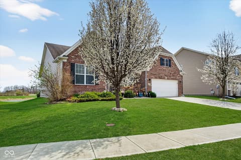 Front exterior at 4173 Ginkgo Court, Danville, IN