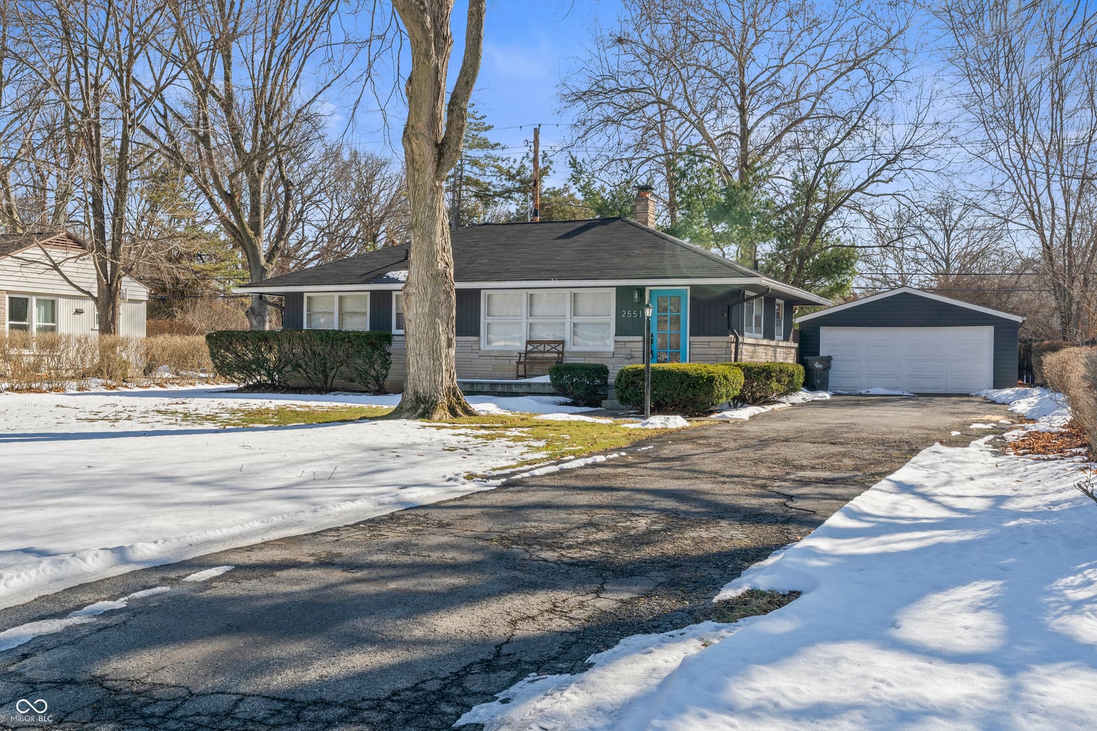 Front exterior at 2551 E 68th Street, Indianapolis, IN
