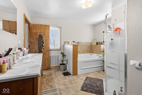 Bathroom at 1603 S 500 E, Tipton, IN