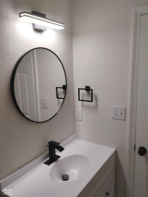 Bathroom at 9714 Treyburn Lakes Drive, Indianapolis, IN