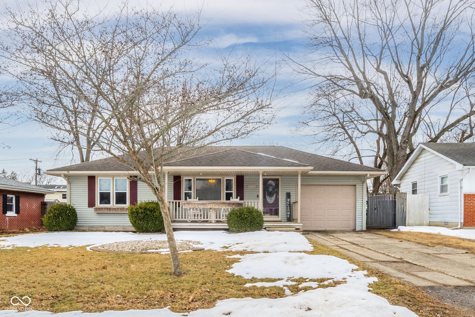 Front exterior at 6225 W Penrod Road, Muncie, IN