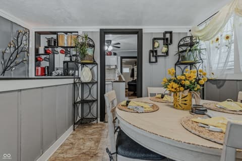 Dining room at 2220 Union Street, Columbus, IN
