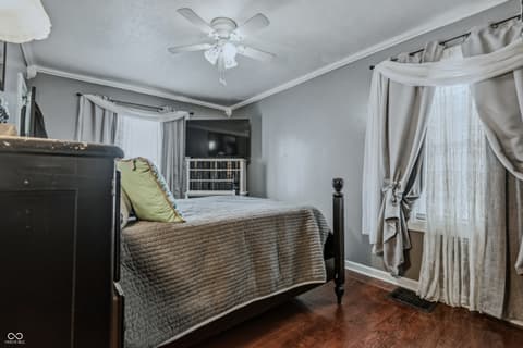 Bedroom at 2220 Union Street, Columbus, IN