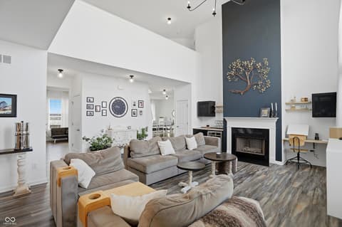 Living room at 3480 Billingsly Road, Greenwood, IN