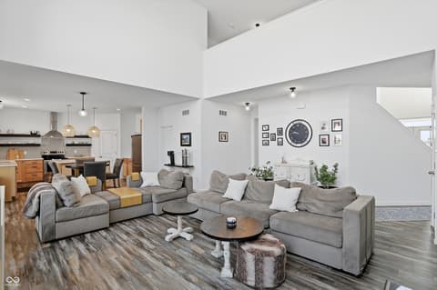 Living room at 3480 Billingsly Road, Greenwood, IN
