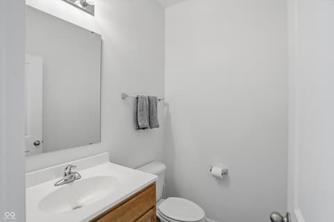 Bathroom at 3480 Billingsly Road, Greenwood, IN