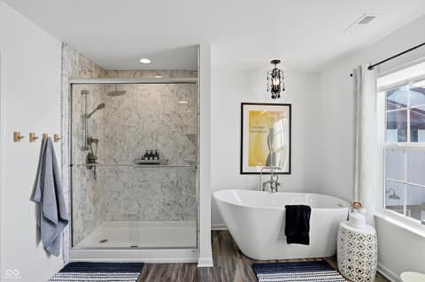 Bathroom at 3480 Billingsly Road, Greenwood, IN
