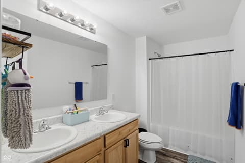 Bathroom at 3480 Billingsly Road, Greenwood, IN