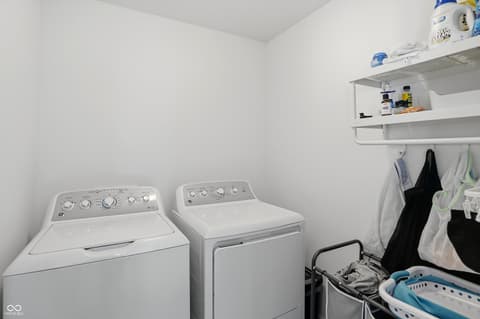 Laundry room at 3480 Billingsly Road, Greenwood, IN