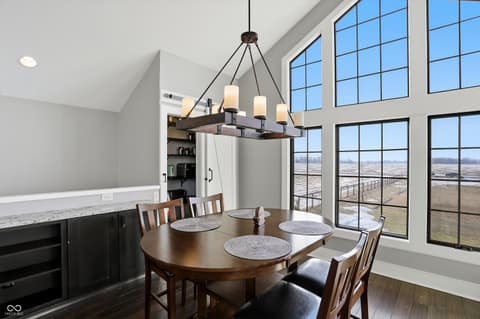 Dining room at 3480 Billingsly Road, Greenwood, IN