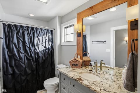 Bathroom at 3480 Billingsly Road, Greenwood, IN