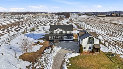 Aerial view at 3480 Billingsly Road, Greenwood, IN