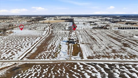 Aerial view at 3480 Billingsly Road, Greenwood, IN